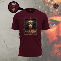 CAR DUŠAN - Premijum muška majica bordo