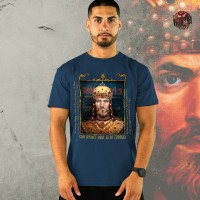 CAR DUŠAN - Premijum muška majica teget