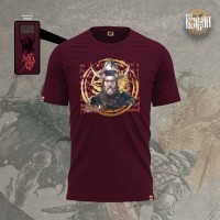 KNEZ LAZAR - Premijum muška majica bordo