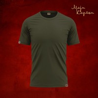 MK klasika - Premijum muška majica maslinasta MK klasika - Premijum muška majica maslinasta