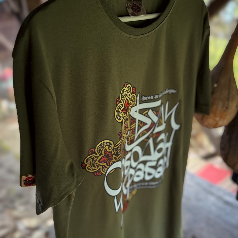 SLOBODAN I HRABAR - Premijum muška majica maslinasta