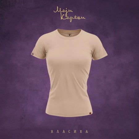 МК класика - Премиjум женска мајица нуд