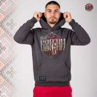 MOJI KORENI - SRPSKI SINOVI - Duks sa kapuljačom tamno sivi MOJI KORENI - SRPSKI SINOVI - Duks sa kapuljačom tamno sivi