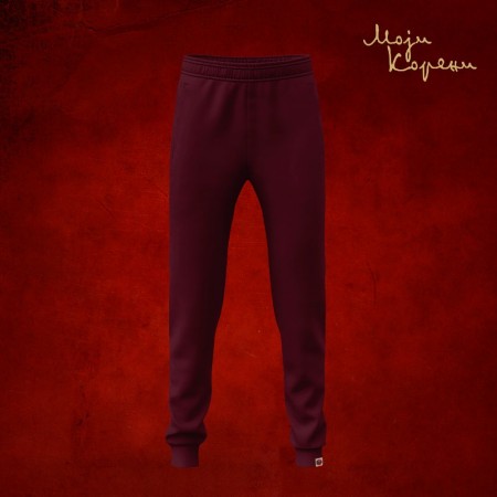 МК класика - тренерка доњи део мушка бургунди