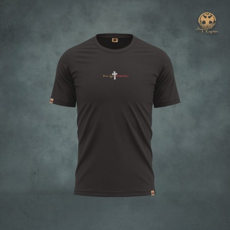 МК слово - Његош - Премиjум мушка мајица - тамно сива