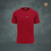 MK slovo - Njegoš - Premijum muška majica - bordo MK slovo - Njegoš - Premijum muška majica - bordo