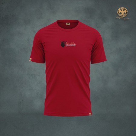 МК слово - Шантић - Премиjум мушка мајица - бордо