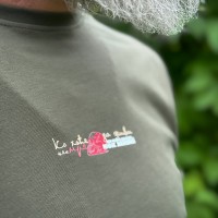 MK slovo - Princip - Premijum muška majica - maslinasta