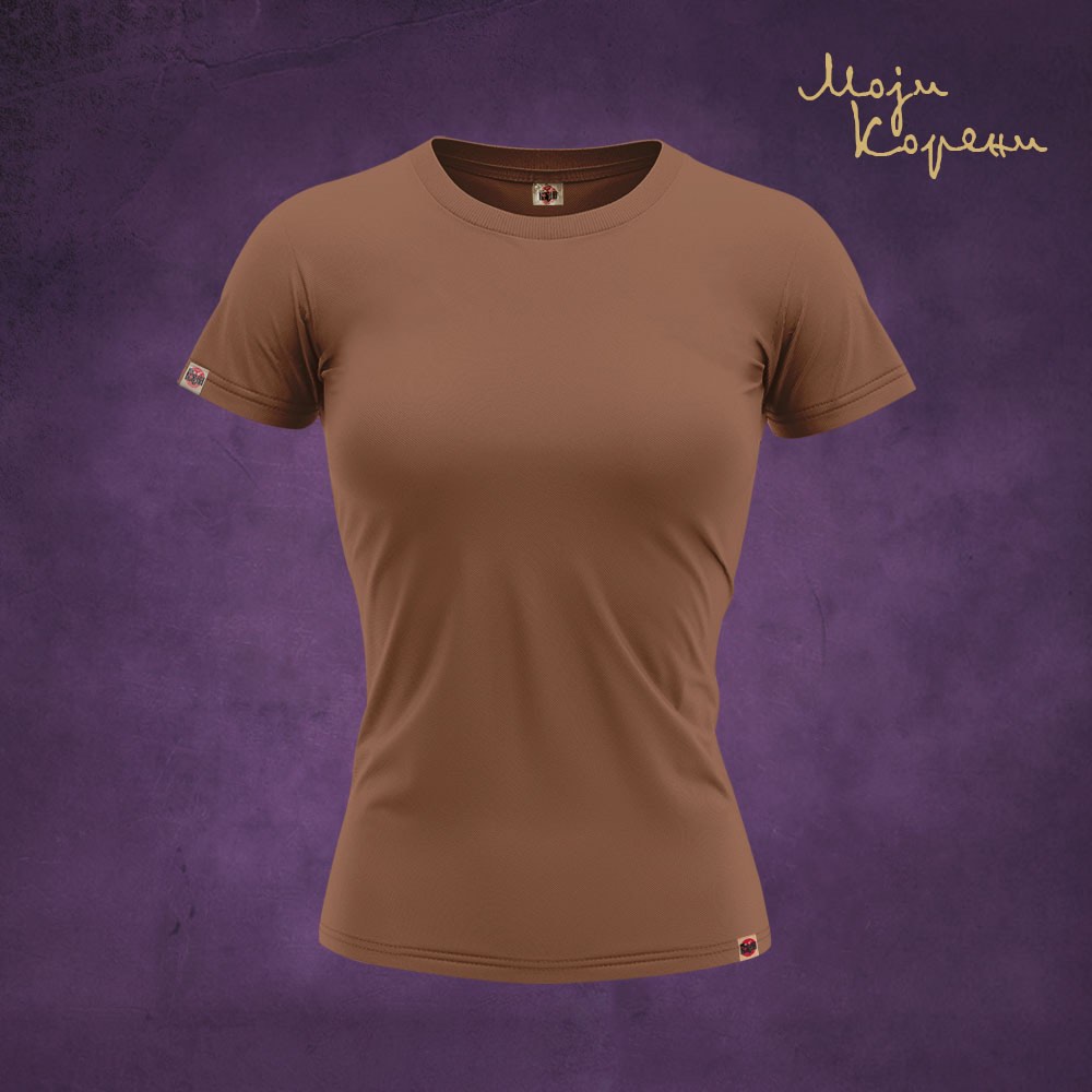 MK klasika - Premijum ženska majica moka