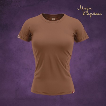 МК класика - Премиjум женска мајица мока