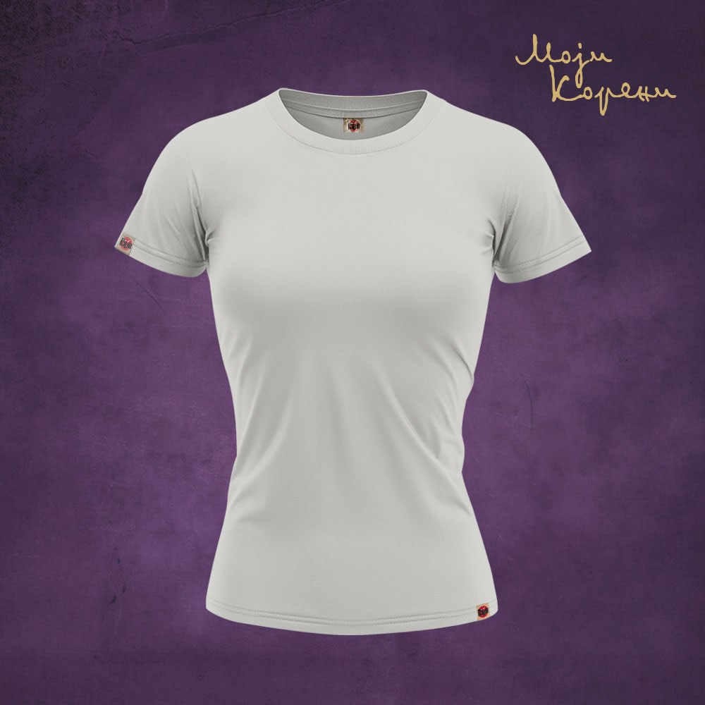 MK klasika - Premijum ženska majica glečer